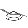 Schaukelliegen 2 Stück Stahl und Textilene grau von vidaXL, Liegen - Ref: Foro24-318133, Preis: 178,89 €, Rabatt: %