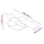 Rocking lounge chairs 2 units steel and gray textilene by vidaXL, Loungers - Ref: Foro24-318133, Price: 176,89 €, Discount: %