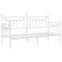 Estructura de Cama Daybed Blanca 75x190 cm Acero | Foro24.es | Tu tienda online para hogar, jardín y más Foro24.es
