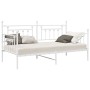 Estructura de Cama Daybed Blanca 100x200 cm de Acero by , Beds and slatted bases - Ref: Foro24-42002675, Price: 137,37 €, Dis...