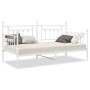 Estructura de Cama Daybed Blanca 100x200 cm de Acero by , Beds and slatted bases - Ref: Foro24-42002675, Price: 137,37 €, Dis...