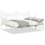 Cama Daybed Blanca con Cama Supletoria 80x200 cm de Acero von , Betten und Lattenroste - Ref: Foro24-42002678, Preis: 176,31 ...