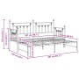 Cama Daybed Blanca con Cama Supletoria 80x200 cm de Acero von , Betten und Lattenroste - Ref: Foro24-42002678, Preis: 176,31 ...