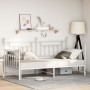 Estructura de cama día con cama extra blanca 90x190 cm de acero von , Betten und Lattenroste - Ref: Foro24-42002679, Preis: 1...