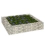 Arriate de gaviones de acero galvanizado 100x100x20 cm de vidaXL, Maceteros y jardineras - Ref: Foro24-151311, Precio: 34,47 ...