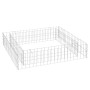 Arriate de gaviones de acero galvanizado 100x100x20 cm de vidaXL, Maceteros y jardineras - Ref: Foro24-151311, Precio: 34,47 ...