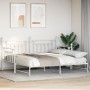 Estructura de Cama Daybed con Trundle Blanca 107x203 cm de Acero | Foro24.es | Tu tienda online para hogar, jardín y más Foro24.es