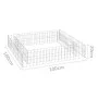 Gabionenbett aus verzinktem Stahl, 100 x 100 x 20 cm von vidaXL, Töpfe und Pflanzgefäße - Ref: Foro24-151311, Preis: 36,92 €,...