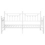 Estructura de Cama Daybed con Trundle Blanca 107x203 cm de Acero | Foro24.es | Tu tienda online para hogar, jardín y más Foro24.es