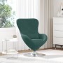 Sillón Huevo  de Terciopelo Verde Oscuro | Foro24.es | Tu tienda online para hogar, jardín y más Foro24.es