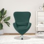 Sillón Huevo  de Terciopelo Verde Oscuro | Foro24.es | Tu tienda online para hogar, jardín y más Foro24.es