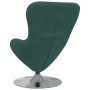 Sillón Huevo  de Terciopelo Verde Oscuro | Foro24.es | Tu tienda online para hogar, jardín y más Foro24.es