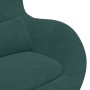 Sillón Huevo  de Terciopelo Verde Oscuro | Foro24.es | Tu tienda online para hogar, jardín y más Foro24.es