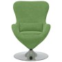 Sillón Huevo de Velvet Verde Claro by , Armchairs - Ref: Foro24-42002727, Price: 168,17 €, Discount: %