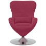 Sillón Huevo  Rojo Vino de Terciopelo | Foro24.es | Tu tienda online para hogar, jardín y más Foro24.es