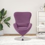 Sillón Huevo de terciopelo púrpura | Foro24.es | Tu tienda online para hogar, jardín y más Foro24.es
