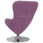 Sillón Huevo de terciopelo púrpura | Foro24.es | Tu tienda online para hogar, jardín y más Foro24.es