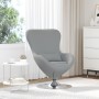 Sillón Huevo VidaXL Gris Claro de Tela | Foro24.es | Tu tienda online para hogar, jardín y más Foro24.es