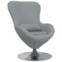 Sillón Huevo VidaXL Gris Claro de Tela | Foro24.es | Tu tienda online para hogar, jardín y más Foro24.es