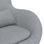 Sillón Huevo VidaXL Gris Claro de Tela | Foro24.es | Tu tienda online para hogar, jardín y más Foro24.es