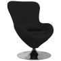 Silla Huevo de  en Tela Negra | Foro24.es | Tu tienda online para hogar, jardín y más Foro24.es