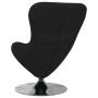 Silla Huevo de  en Tela Negra | Foro24.es | Tu tienda online para hogar, jardín y más Foro24.es