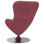 Sillón Huevo  Rojo Vino Tela | Foro24.es | Tu tienda online para hogar, jardín y más Foro24.es
