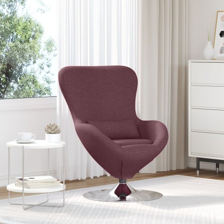 Silla Huevo de Tela Violeta | Foro24.es | Tu tienda online para hogar, jardín y más Foro24.es