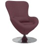 Silla Huevo de Tela Violeta | Foro24.es | Tu tienda online para hogar, jardín y más Foro24.es