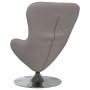 Sillón Huevo de Tela Taupe by , Armchairs - Ref: Foro24-42002741, Price: 168,25 €, Discount: %