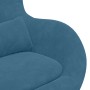 Sillón Huevo de Terciopelo Azul | Foro24.es | Tu tienda online para hogar, jardín y más Foro24.es
