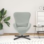 Sillón Huevo  de Terciopelo Gris Claro | Foro24.es | Tu tienda online para hogar, jardín y más Foro24.es
