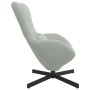 Sillón Huevo  de Terciopelo Gris Claro | Foro24.es | Tu tienda online para hogar, jardín y más Foro24.es