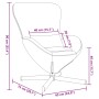 Sillón Huevo Velour Gris Oscuro | Foro24.es | Tu tienda online para hogar, jardín y más Foro24.es