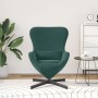 Sillón Huevo de Velvet Verde Oscuro | Foro24.es | Tu tienda online para hogar, jardín y más Foro24.es