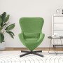 Sillón Huevo  de Terciopelo Verde Claro | Foro24.es | Tu tienda online para hogar, jardín y más Foro24.es