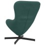 Sillón Huevo de Velvet Verde Oscuro | Foro24.es | Tu tienda online para hogar, jardín y más Foro24.es