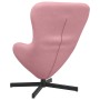 sillón huevo  terciopelo rosa | Foro24.es | Tu tienda online para hogar, jardín y más Foro24.es