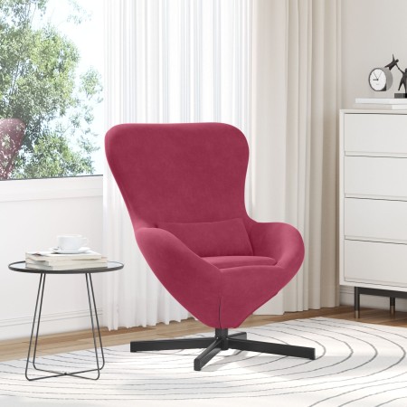 Sillón Huevo de VidaXL en Terciopelo Rojo Vino | Foro24.es | Tu tienda online para hogar, jardín y más Foro24.es