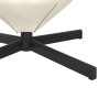 Sillón Huevo Terciopelo Crema
