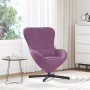 Sillón Huevo de Terciopelo Violeta by , Armchairs - Ref: Foro24-42002767, Price: 159,13 €, Discount: %