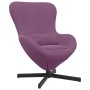 Sillón Huevo de Terciopelo Violeta by , Armchairs - Ref: Foro24-42002767, Price: 159,13 €, Discount: %
