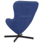 Sillón Huevo  Azul Policía de Terciopelo | Foro24.es | Tu tienda online para hogar, jardín y más Foro24.es