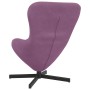 Sillón Huevo de Terciopelo Violeta by , Armchairs - Ref: Foro24-42002767, Price: 159,13 €, Discount: %