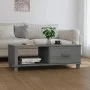 HAMAR coffee table solid dark gray pine wood 100x55x35cm by vidaXL, Coffee table - Ref: Foro24-340454, Price: 87,50 €, Discou...