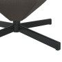 Sillón Huevo  Gris Oscuro con Tela Curly Similar a Lana | Foro24.es | Tu tienda online para hogar, jardín y más Foro24.es