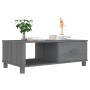 HAMAR Couchtisch, massives dunkelgraues Kiefernholz, 100 x 55 x 35 cm von vidaXL, Couchtisch - Ref: Foro24-340454, Preis: 72,...