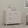 HAMAR Sideboard aus massivem weißem Kiefernholz 90x40x80 cm von vidaXL, Sideboards - Ref: Foro24-340429, Preis: 172,09 €, Rab...