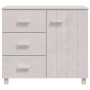 HAMAR Sideboard aus massivem weißem Kiefernholz 90x40x80 cm von vidaXL, Sideboards - Ref: Foro24-340429, Preis: 172,09 €, Rab...