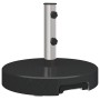 Base de Parasol con Ruedas y Mango Negro Granito 29 kg Redonda | Foro24.es | Tu tienda online para hogar, jardín y más Foro24.es
